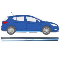 Painel de reparação da parte inferior da soleira para Opel Vauxhall Astra K 2015-2022 / Direito 16624