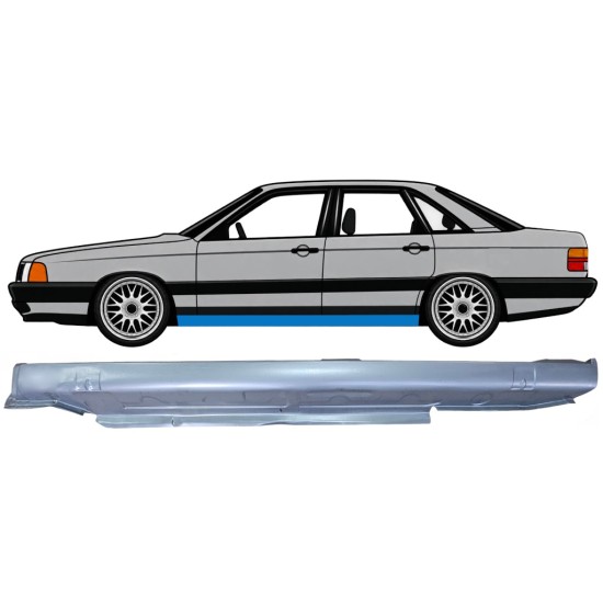 Soleira completa para Audi 100 C3 1982-1990 / Esquerdo 6420
