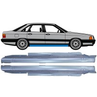 Soleira completa para Audi 100 C3 1982-1990 / Esquerda+Direita / Conjunto 6418