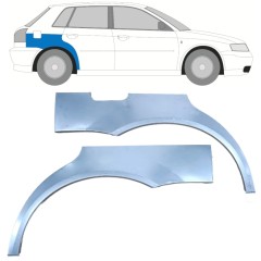 Painel de reparação do guarda-lamas traseiro para Audi A3 8L 1996-2003 / Esquerda+Direita / Conjunto 11795