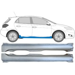Soleira completa para Toyota Auris 2007-2012 / Esquerda+Direita / Conjunto 15091