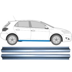 Painel de reparação da soleira para Toyota Auris 2007-2012 / Esquerda+Direita / Conjunto 11379