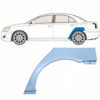 Painel de reparação do guarda-lamas traseiro para Toyota Avensis 2003-2008 / Esquerdo 8375