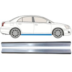 Painel de reparação da soleira para Toyota Avensis T25 2003-2008 / Esquerda+Direita / Conjunto 12866
