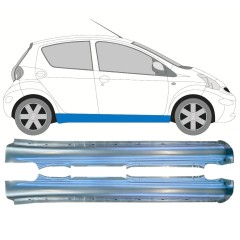 Soleira completa para Toyota Aygo 2005-2012 / Esquerda+Direita / Conjunto 11112
