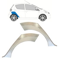 Painel de reparação do guarda-lamas traseiro para Toyota Aygo 2005-2012 / Esquerda+Direita / Conjunto 16060