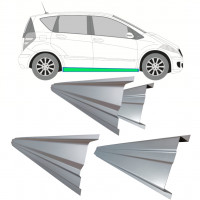 Painel de reparação interna e externa da soleira para Mercedes A-class 2004-2012 / Esquerda = Direita (simétrico) 11156