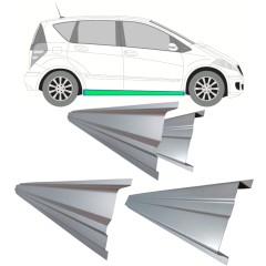 Painel de reparação interna e externa da soleira para Mercedes A-Class W169 2004-2012 / Esquerda = Direita (simétrico) / Conjunto 11156