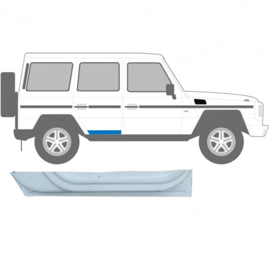 Painel de reparação das portas traseiras para Mercedes G-Class 1979- / Direito 5543