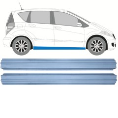 Painel de reparação da soleira para Mercedes A-Class W169 2004-2012 / Esquerda = Direita (simétrico) / Conjunto 11153