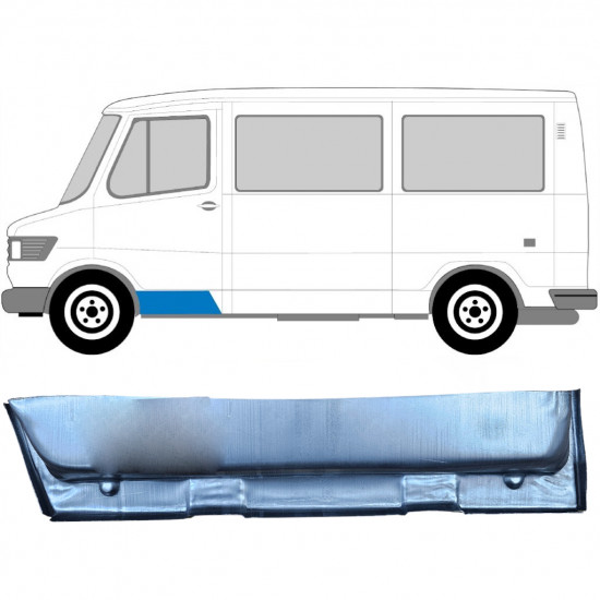 Painel de reparação interna das portas dianteiras para Mercedes T1 1977-1996 / Esquerdo 5229