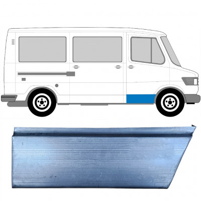 Painel de reparação das portas dianteiras para Mercedes T1 1977-1996 / Direito 5227