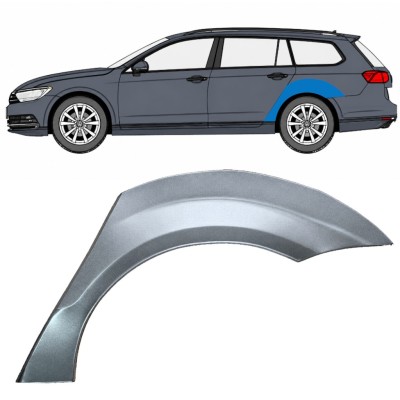 Painel de reparação do guarda-lamas traseiro para Volkswagen Passat B7 2010-2015 / Esquerdo / COMBI 16973