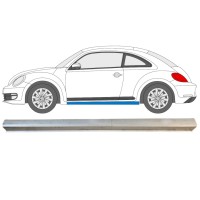 Painel de reparação da parte inferior da soleira para Volkswagen Beetle 2011-2019 / Esquerdo 15096 Painel de reparação da parte inferior da soleira para Volkswagen Beetle 2011-2019 / Esquerdo 15096