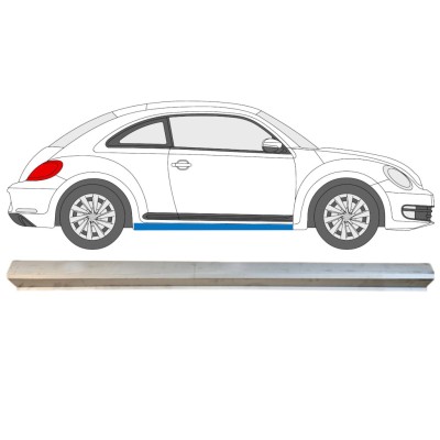 Painel de reparação da parte inferior da soleira para Volkswagen Beetle 2011-2019 / Direito 15095
