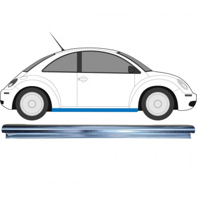 Painel de reparação da soleira para Volkswagen New Beetle 1998-2005 / Esquerda = Direita (simétrico) 11912