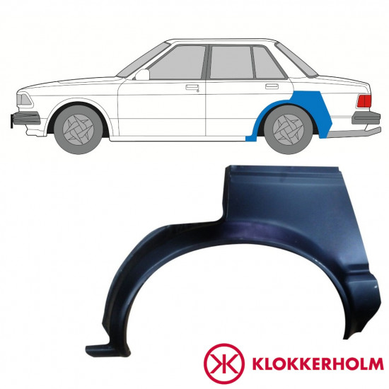 Painel de reparação do guarda-lamas traseiro para Nissan Bluebird 1983-1990 / Esquerdo 10983