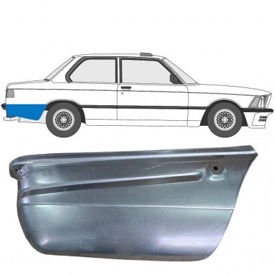 Painel de reparação do guarda-lamas traseiro para BMW 3 E21 1975-1984 / Direito 6414