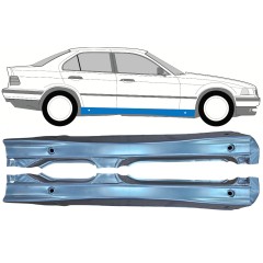 Soleira completa para BMW 3 E36 1990-2000 / Esquerda+Direita / Conjunto 11097