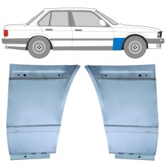 Painel de reparação do guarda-lamas dianteiro para BMW 3 E30 1982-1994 / Esquerda+Direita / COMBI / SEDAN / Conjunto 11483
