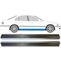 Painel de reparação da parte inferior da soleira para BMW 5 E39 1996-2004 / Esquerda+Direita / Conjunto 14966 Painel de reparação da parte inferior da soleira para BMW 5 E39 1996-2004 / Esquerda+Direita / Conjunto 14966