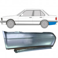 Painel de reparação do guarda-lamas traseiro para BMW 3 E30 1982-1987 / Esquerdo 6387