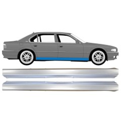 Painel de reparação da soleira para BMW 7 E38 1994-2001 / Esquerda+Direita / Conjunto 14836