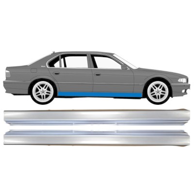Painel de reparação da soleira para BMW 7 E38 1994-2001 / Esquerda+Direita / Conjunto 14836