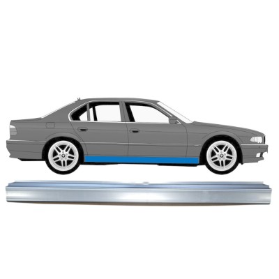 Painel de reparação da soleira para BMW 7 E38 1994-2001 / Esquerda = Direita (simétrico) 14833
