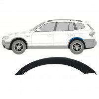 Moldura lateral do guarda-lamas traseiro para BMW X3 2003-2010 / Esquerdo 7647