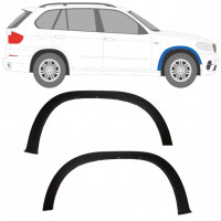 Moldura lateral do guarda-lamas dianteiro para BMW X5 2006-2013 / Esquerda+Direita / Conjunto 9428