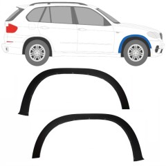 Moldura lateral do guarda-lamas dianteiro para BMW X5 E70 2006-2013 / Esquerda+Direita / Conjunto 9428