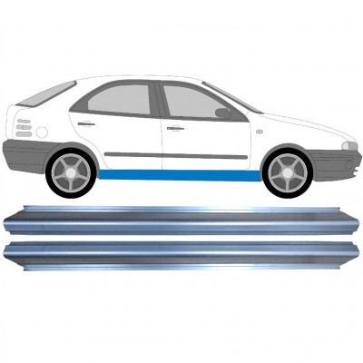 Painel de reparação da soleira para Fiat Brava 1995-2001 / Esquerda = Direita (simétrico) / Conjunto 9496