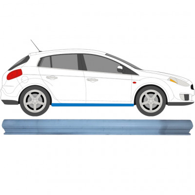 Painel de reparação da soleira para Fiat Bravo II 2007-2014 / Esquerda = Direita (simétrico) 6481