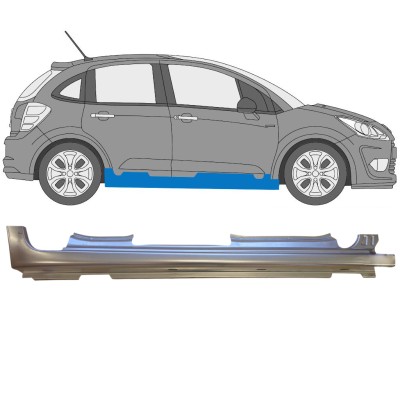 Soleira completa para Citroen C3 2009-2016 / Direito 14635