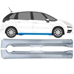 Soleira completa para Citroen C4 Picasso 2006-2013 / Esquerdo / Direito / Esquerda+Direita / Conjunto 12869