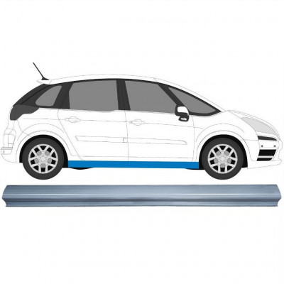 Painel de reparação da soleira para Citroen C4 Picasso 2006-2013 / Esquerda = Direita (simétrico) 11914