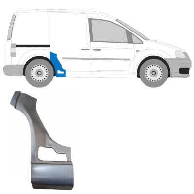 Painel de reparação do guarda-lamas traseiro para Volkswagen Caddy 2004-2020 / Direito 15162