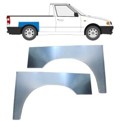 Painel de reparação do guarda-lamas traseiro para Volkswagen Caddy 1995-2004 / Esquerda+Direita / PICKUP / Conjunto 16330