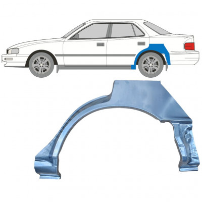 Painel de reparação do guarda-lamas traseiro para Toyota Camry 1991-1996 / Esquerdo 10998