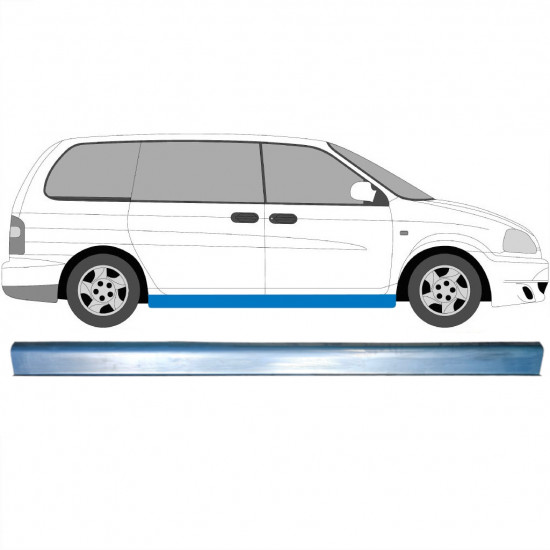 Painel de reparação da soleira para Kia Carnival 1998-2006 / Esquerda = Direita (simétrico) 9326