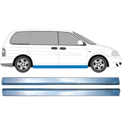 Painel de reparação da soleira para Kia Carnival 1998-2006 / Esquerda = Direita (simétrico) / Conjunto 10691