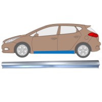 Painel de reparação da soleira para Kia Ceed 2012-2018 / Esquerdo 14869