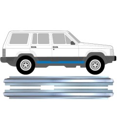 Painel de reparação da soleira para Jeep Cherokee 1984-2001 / Esquerda+Direita / Conjunto 9240