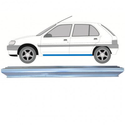 Painel de reparação da soleira para Citroen Saxo 1996-2004 / Esquerdo 8123