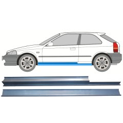 Painel de reparação da soleira para Honda Civic EJ EK 1995-2001 / Esquerdo / Conjunto 10330