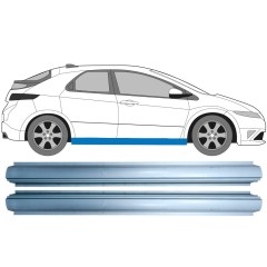 Painel de reparação da soleira para Honda Civic 2005-2011 / Esquerda+Direita / Esquerda = Direita (simétrico) / Conjunto 12871