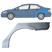 Painel de reparação do guarda-lamas traseiro para Honda Civic 2005-2011 / Esquerdo / SEDAN 16765