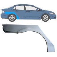 Painel de reparação do guarda-lamas traseiro para Honda Civic 2005-2011 / Direito / SEDAN 16764