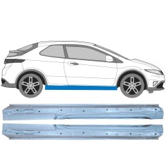 Soleira completa para Honda Civic 2005-2011 / Esquerda+Direita / Conjunto 10093